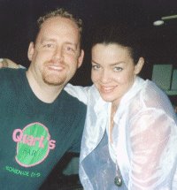 Me & Claudia Christian (Ivanova)