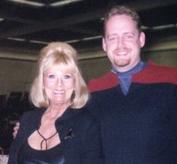 Me & Grace Lee Whitney (Yeoman Rand)